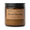 Craft + Foster Candle 12oz Harvest Bourbon - Natural Soy Wax Candle